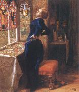 Sir John Everett Millais Mariana oil